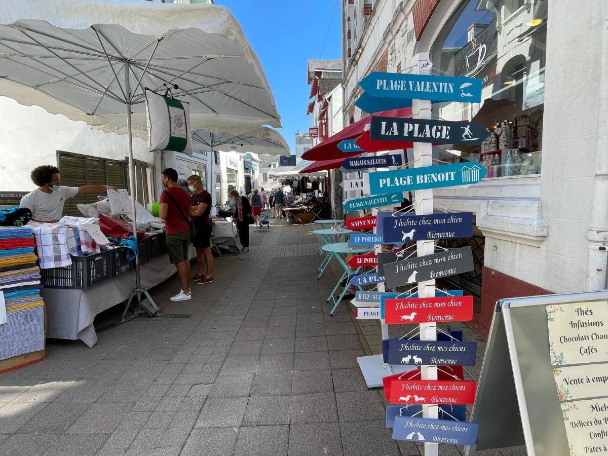 Detente Et Vue Sur Le Port Au Pouliguen Le Pouliguen Extérieur photo